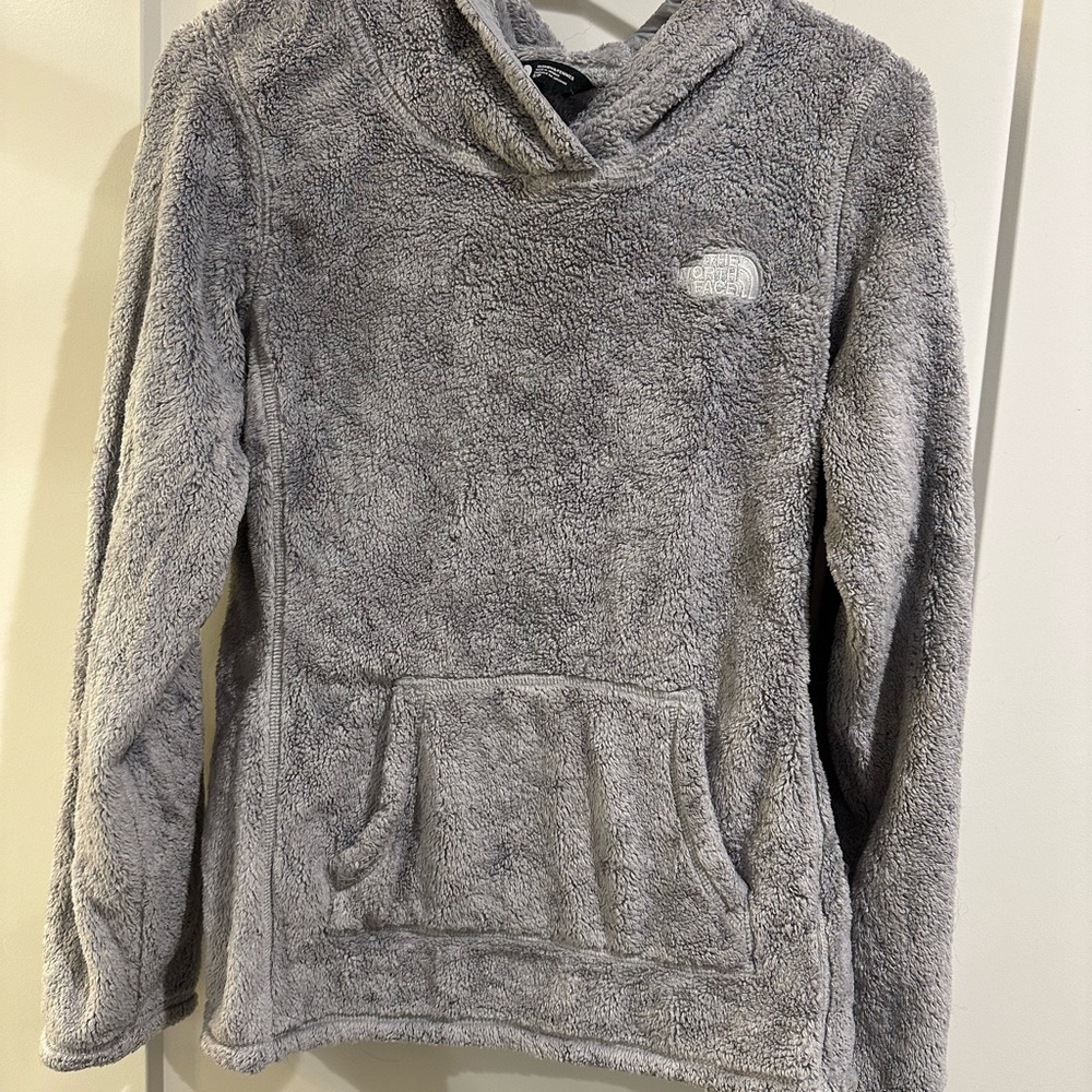 North face pull over hoodie- small